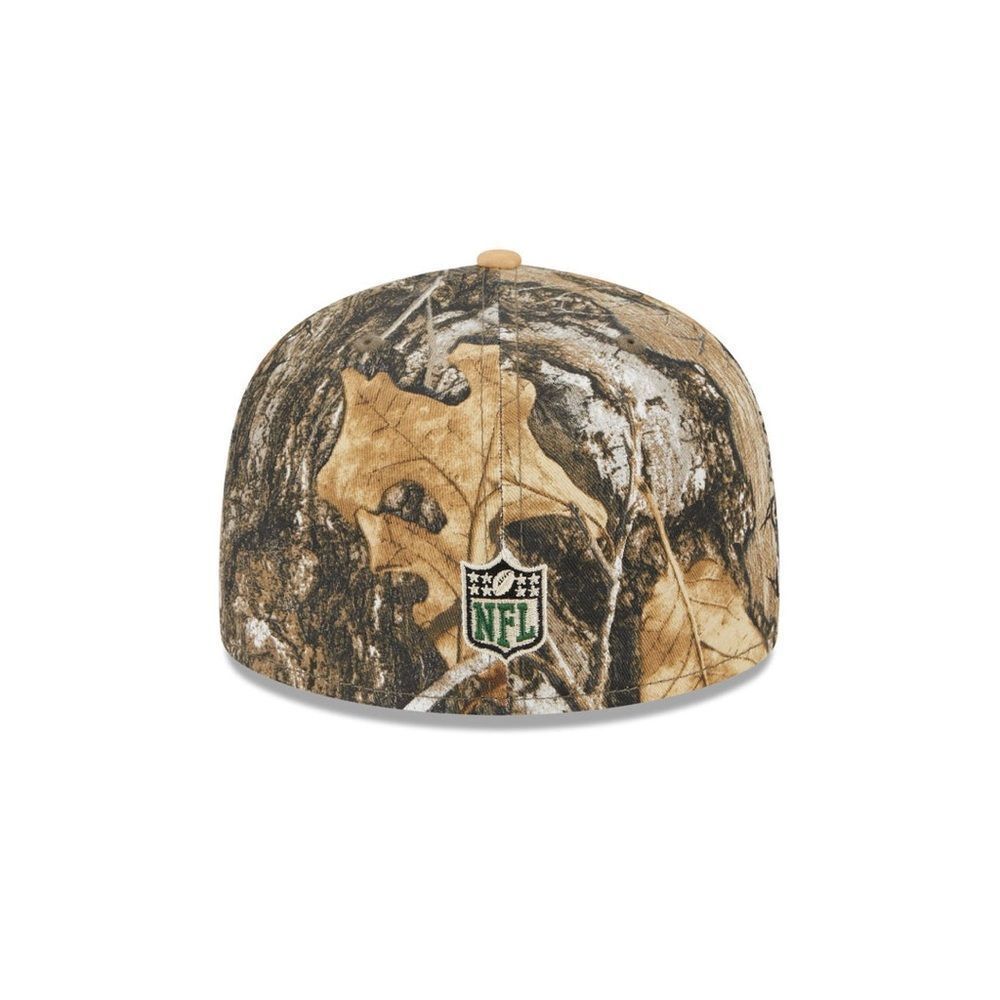 New Era Las‎ Vegas Raiders Realtree 2023 59FIFTY Fitted Hat camouflage 7 5/8 NWT - Picture 5 of 9